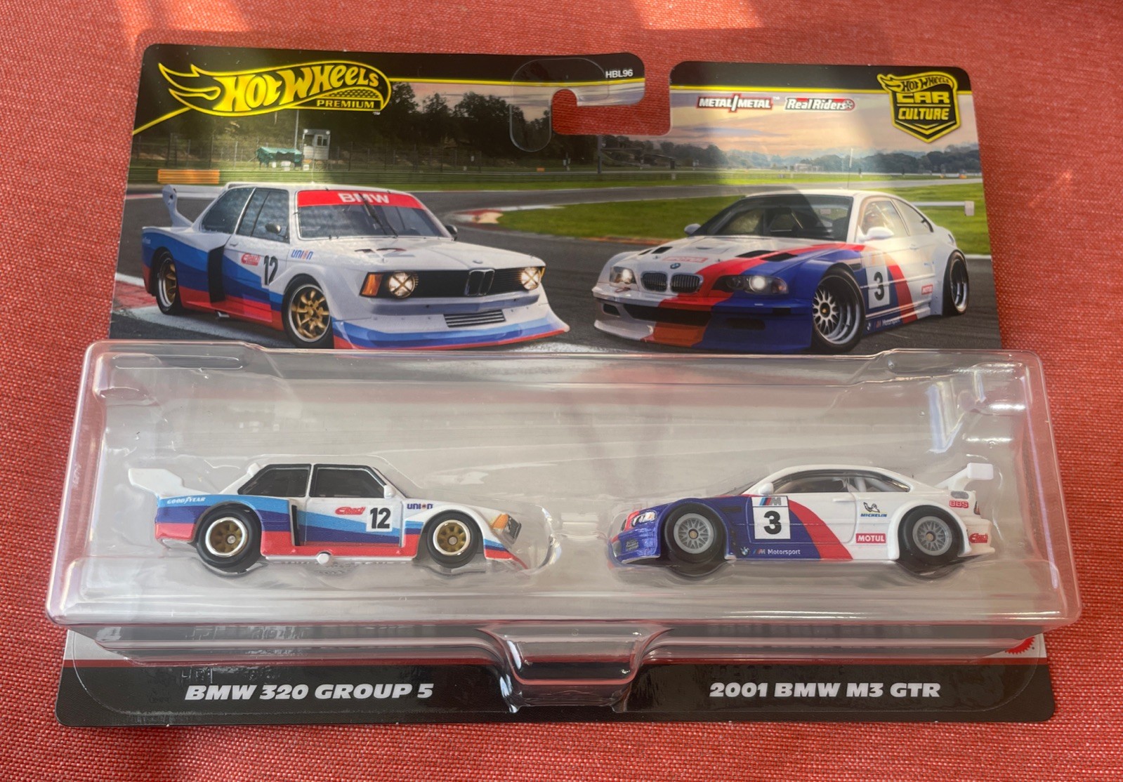 2025 Hot Wheels Premium Car Culture 2 Pack BMW 320 Group 5 & 2001 BMW M3 GTR