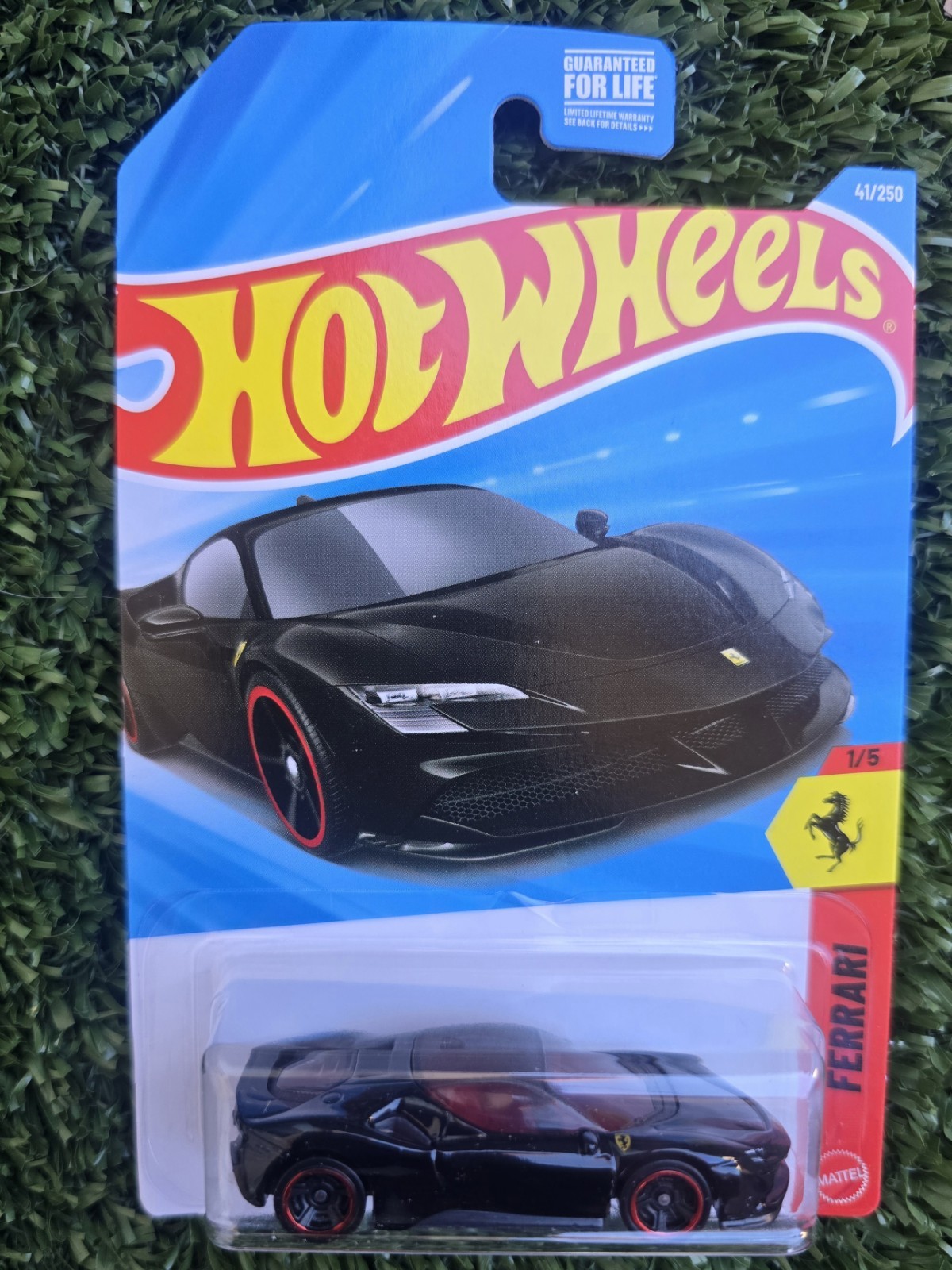 Hot Wheels 2026 Mainline Ferrari Series Ferrari SF90 Stradale Black #41