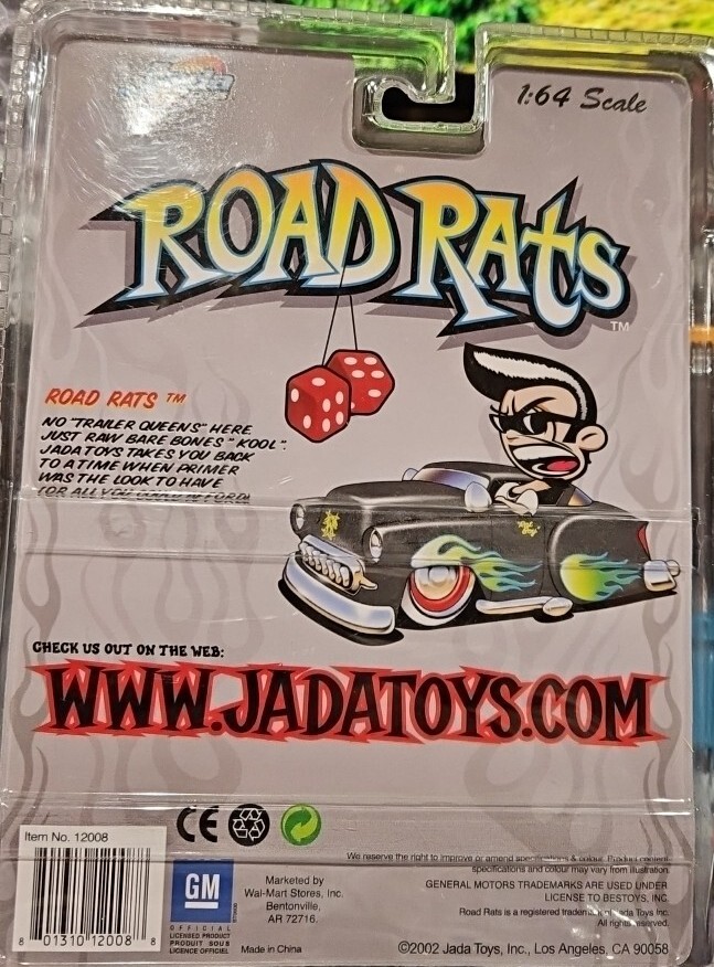 ’57 CHEVY SUBURBAN ROAD RATS JADA TOYS 1:64 ZOMBIE CUSTOM PINSTRIPING LOWRIDER