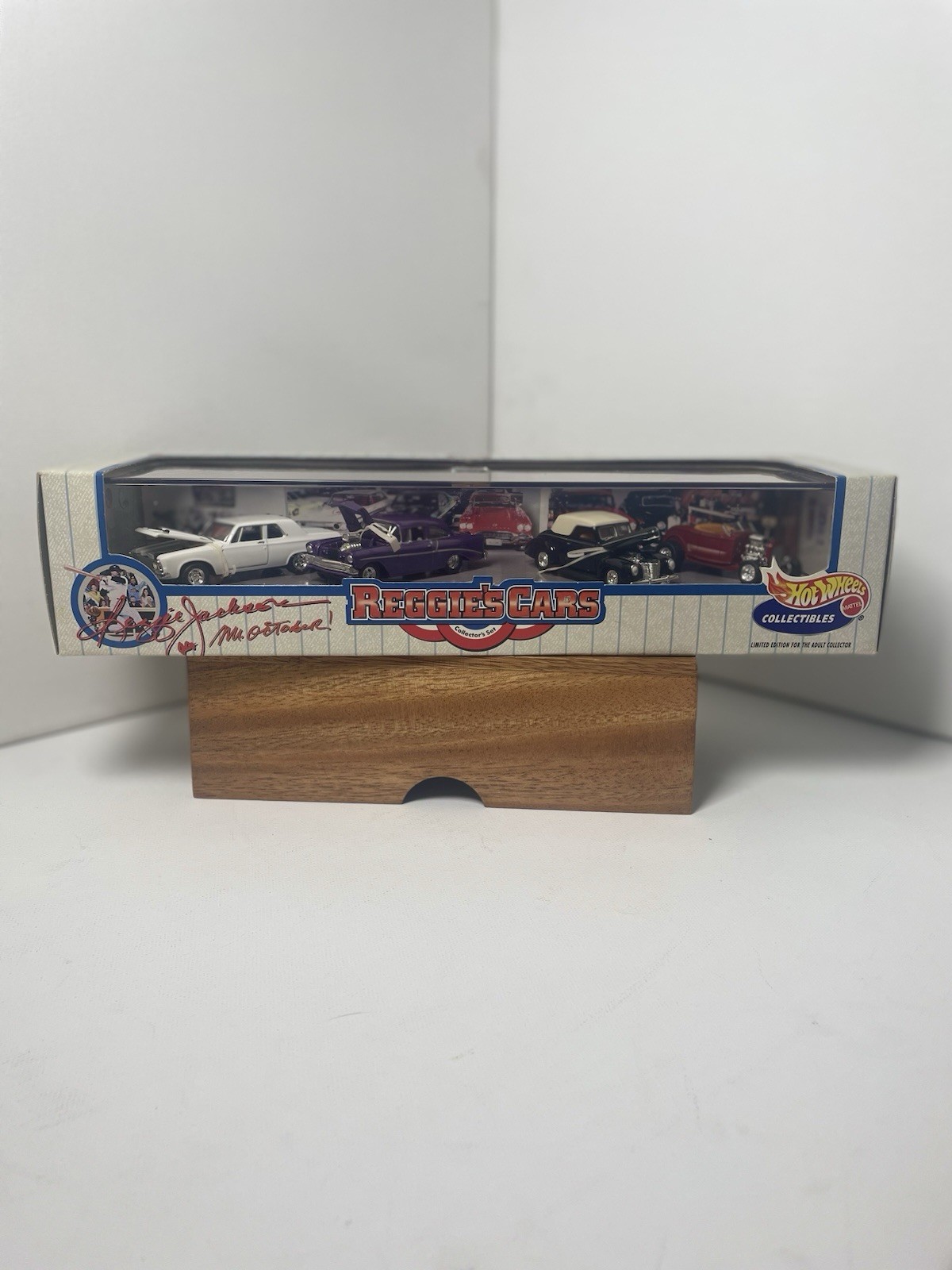 MATTEL HOT WHEELS COLLECTIBLES REGGIE’S CARS HOT ROD SERIES 4 CAR SET NEW!
