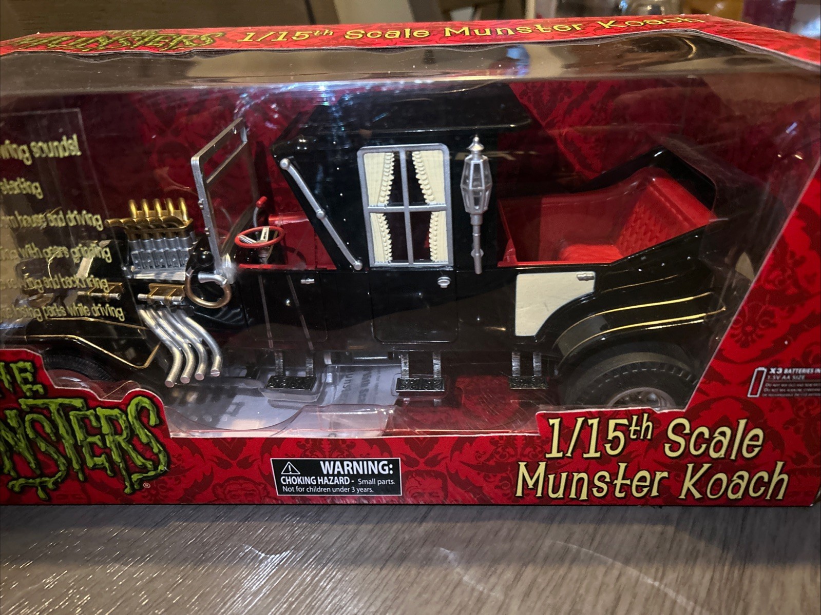 2012 Diamond The Munsters 1/15th Scale Munster Koach Electronic Sounds