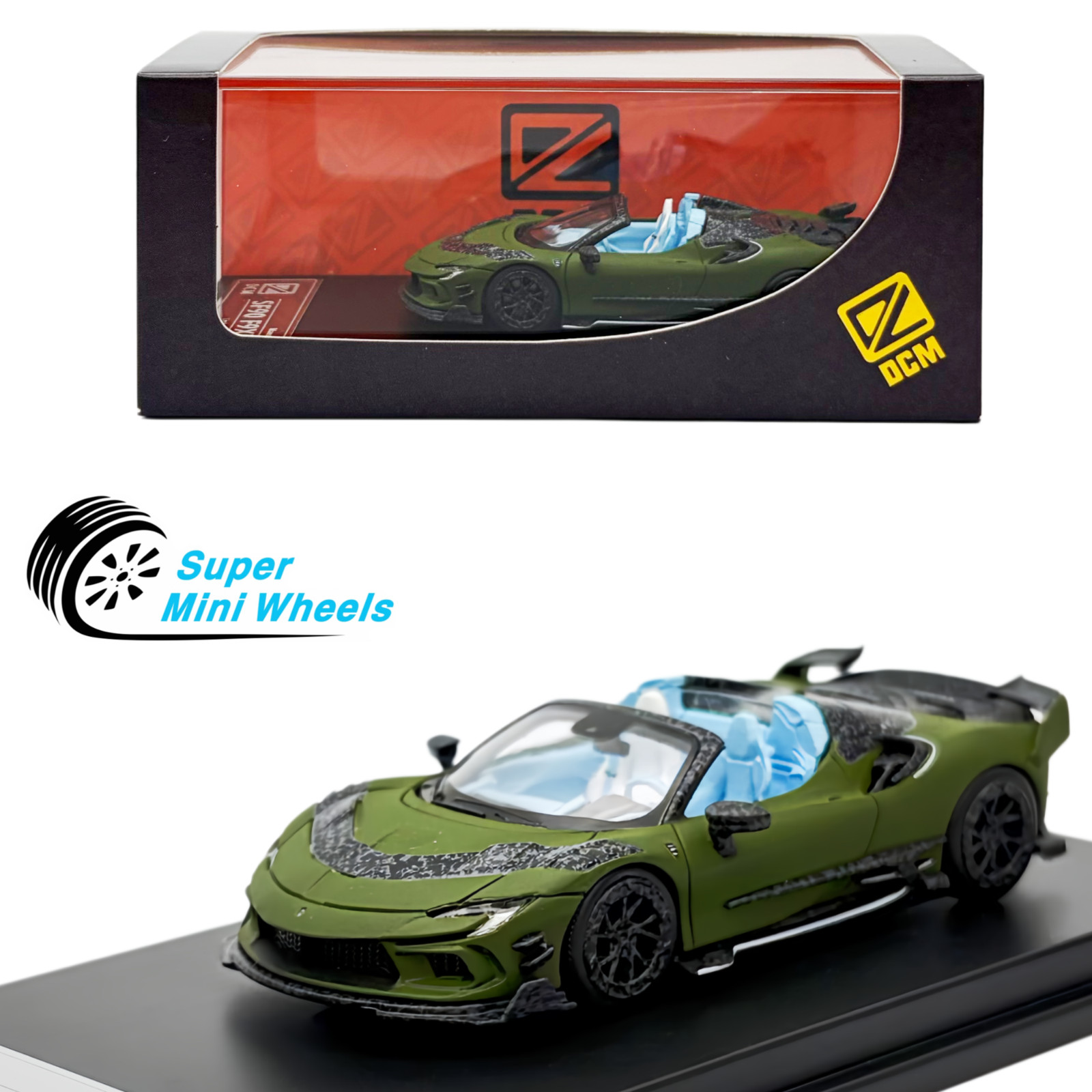 DCM 1:64 Mansory SF90 F9XX Green
