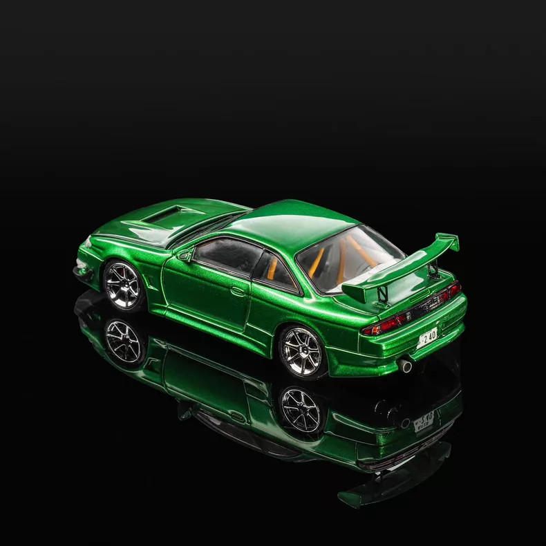 1:64 Mortal Model Ridge S14 240SX Kouki Green Engine Detail HEC 2026 In Stock