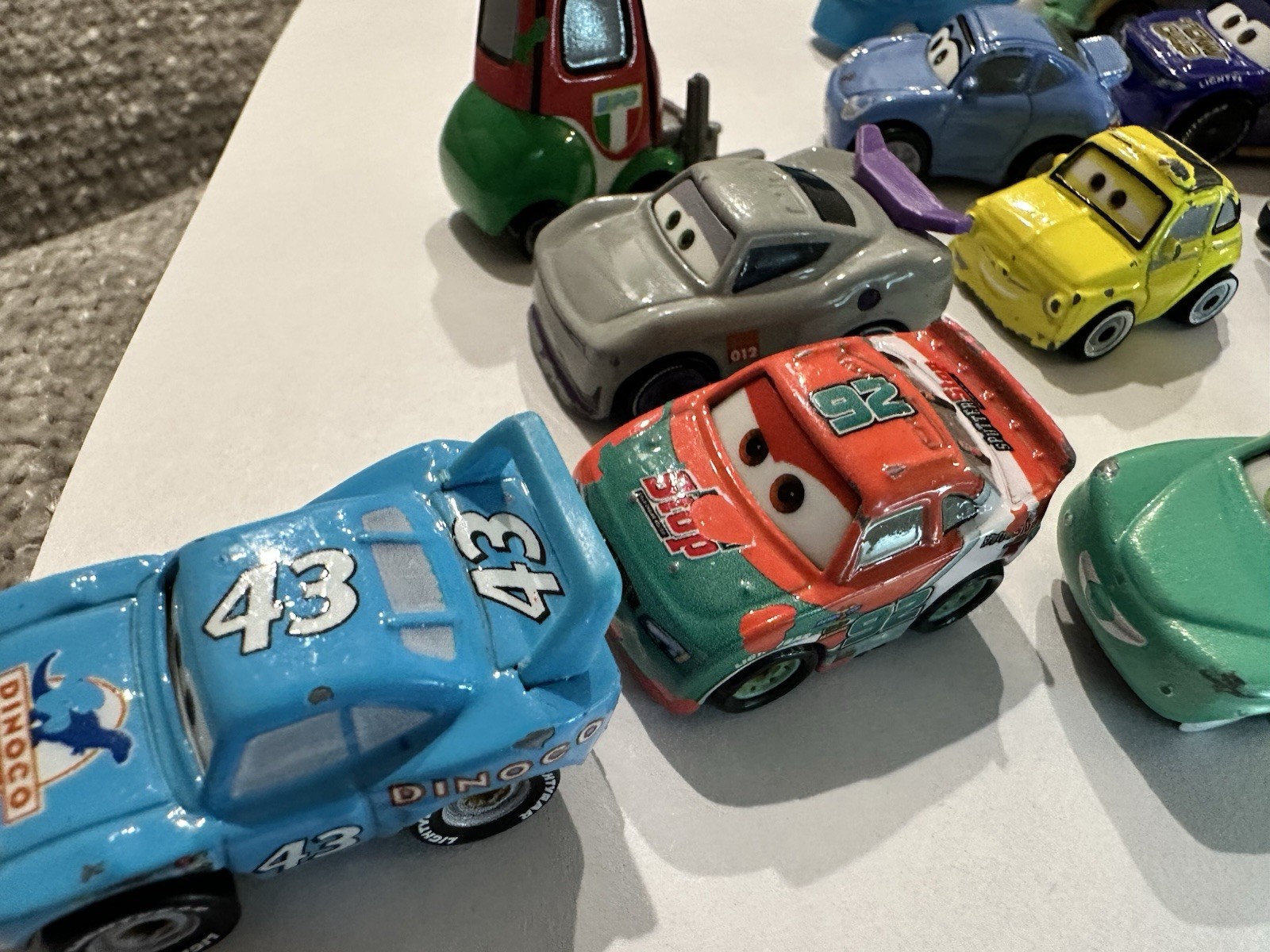 Lot of 18 Diecast Disney Pixar Cars Mini Racers