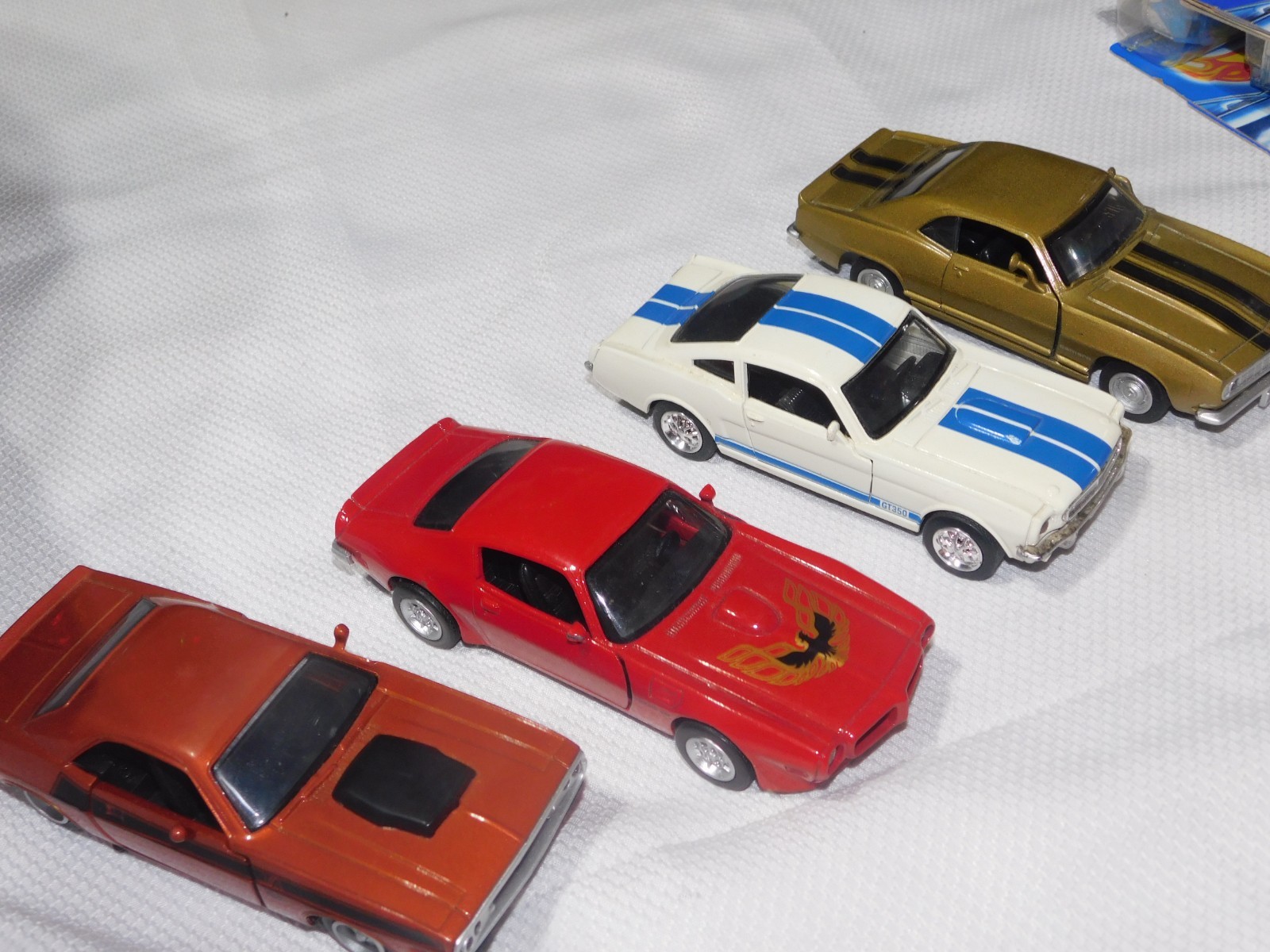 New Ray 1973 FIREBIRD TRANS AM Speedy Power 1:32 LOT 4 CAMARO SHELBY CHALLENGER