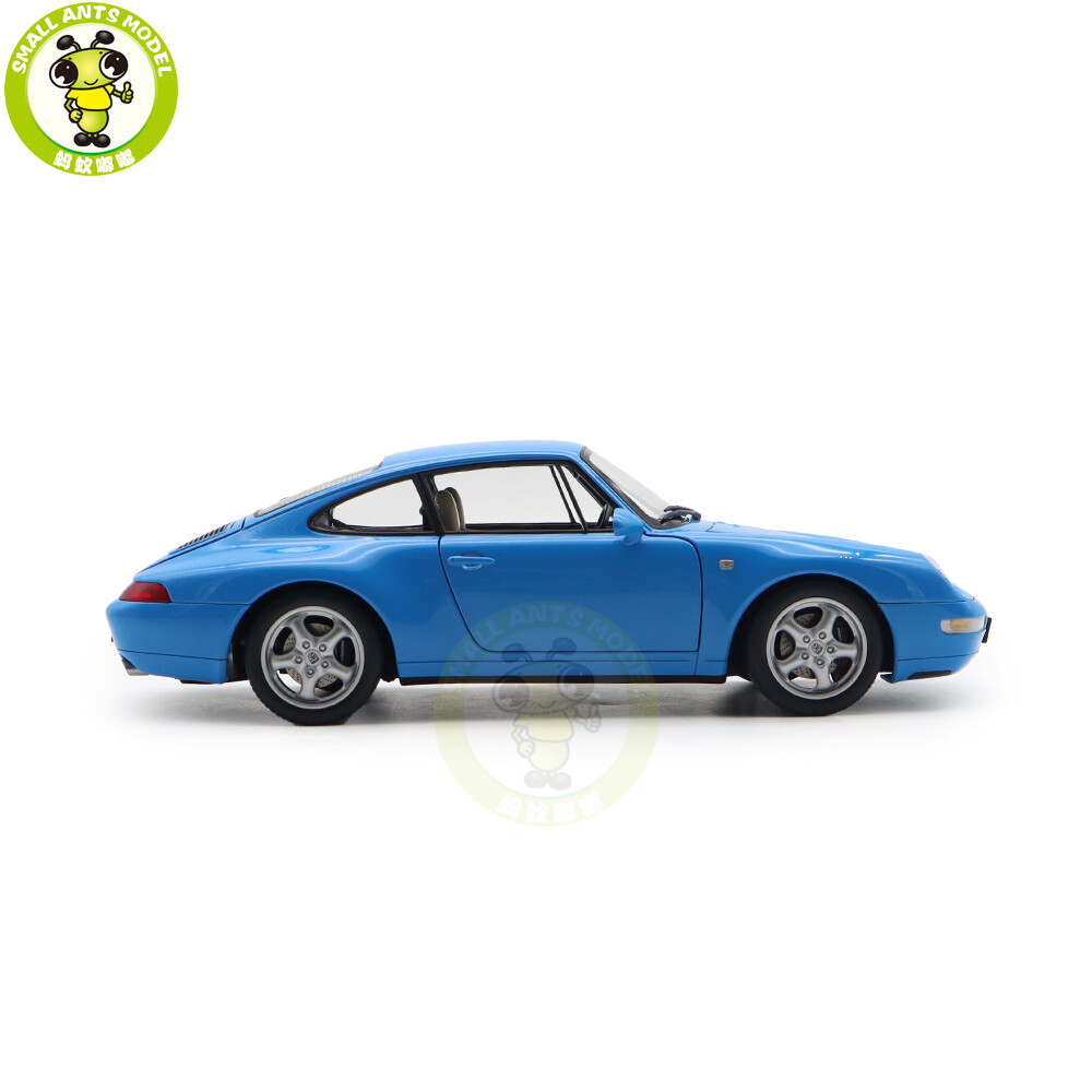 1/18 AUTOart 78133 Porsche 911 993 Carrera Blue Metallic Diecast Model Car