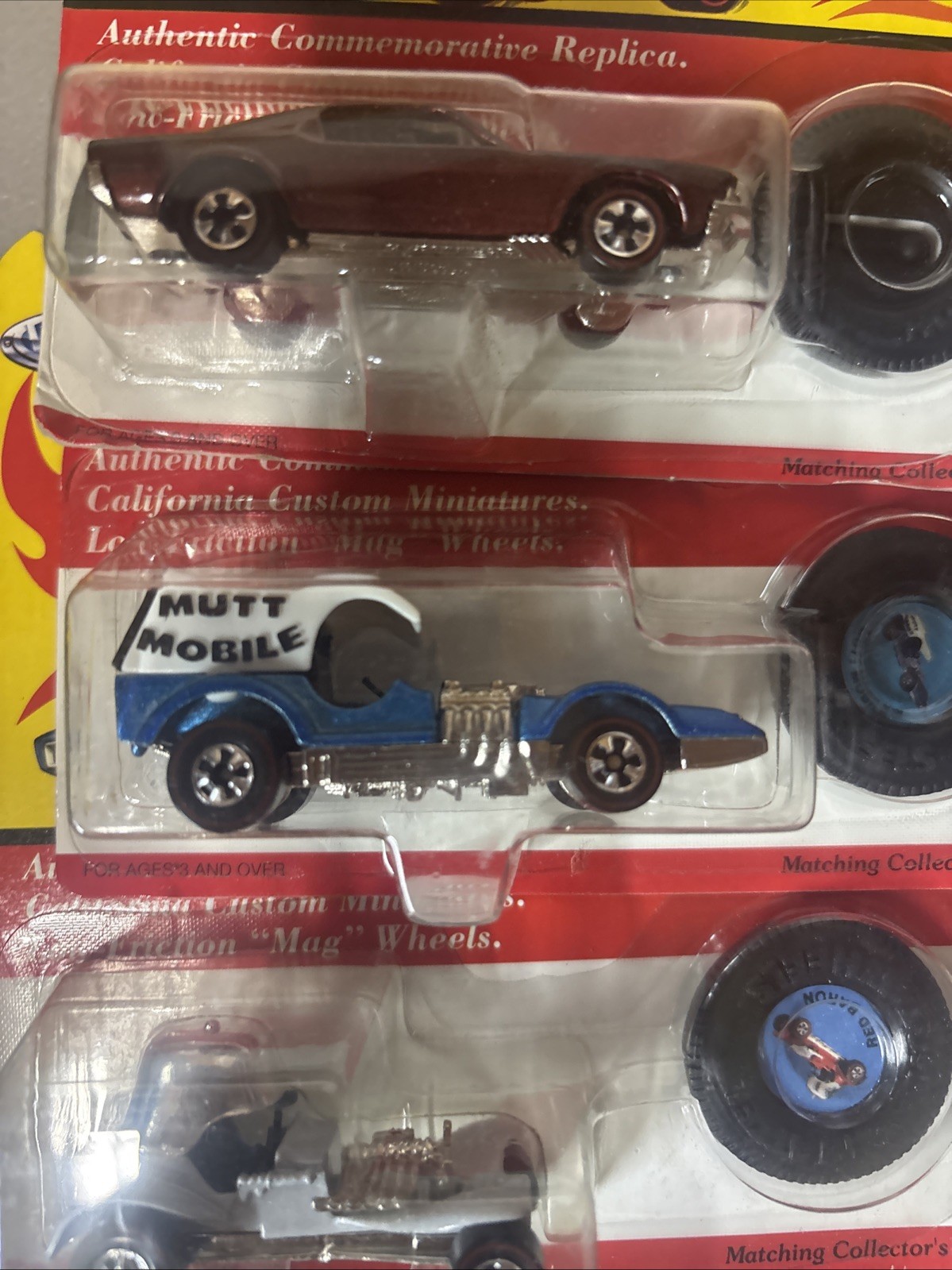 Hot Wheels Vintage Collection EXCLUSIVE SERIES II ☆ button;redline☆ Lot Of 4