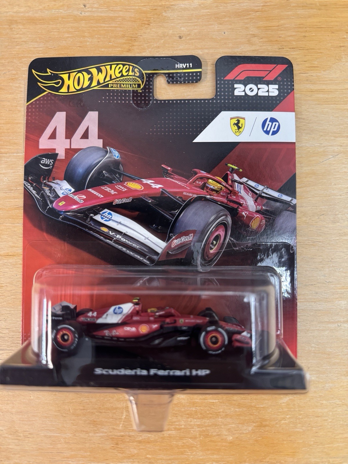 Hot Wheels Formula 1 (F1) 2025 Scuderia Ferrari HP – Lewis Hamilton – Lot of 2