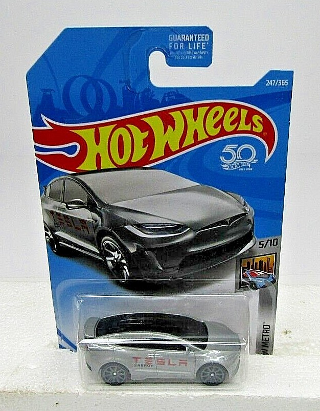 Hot Wheels 2018 Tesla Model X #247/365