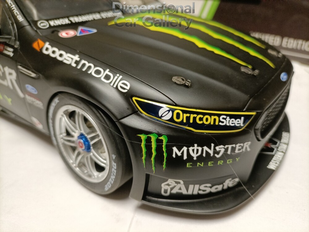 Authentic 1/12 Ford Falcon FGX #6 MONSTER ENERGY Racing Winner 2017 driver Cam