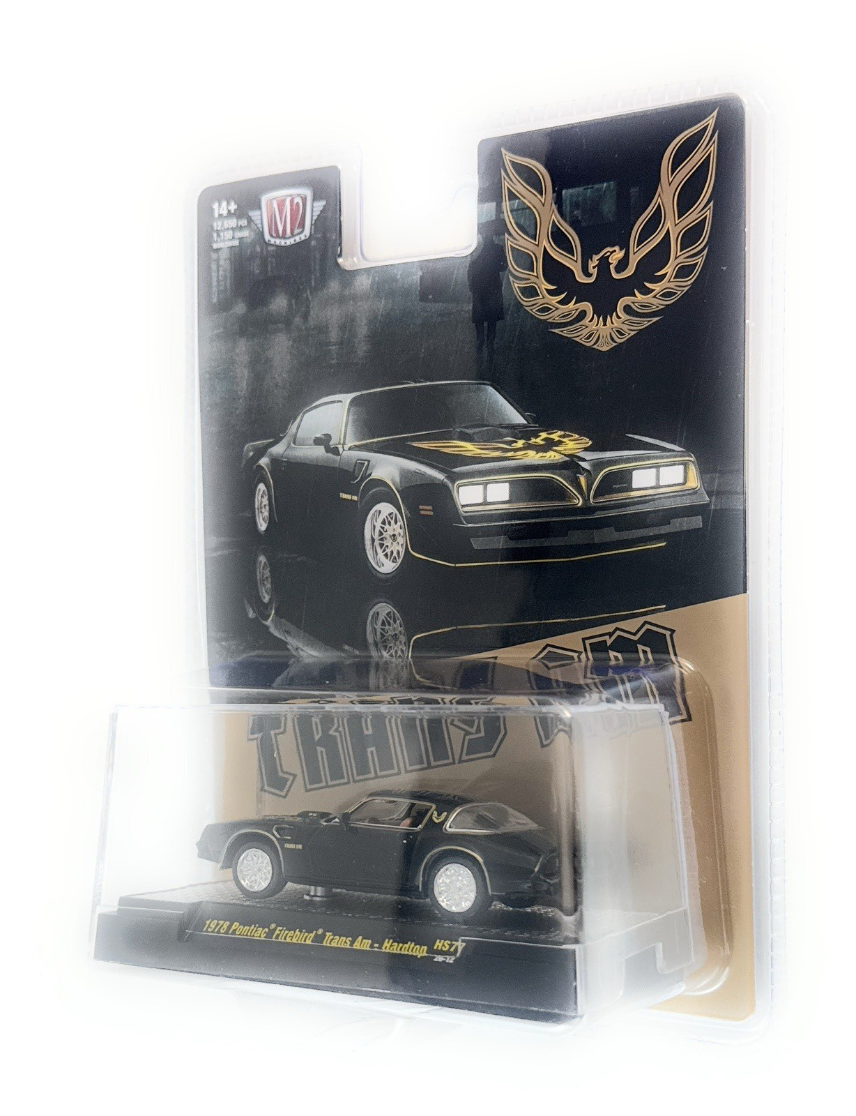 M2 Machines 1:64 1978 Pontiac Trans Am Firebird Special Edition Black HS77-P2