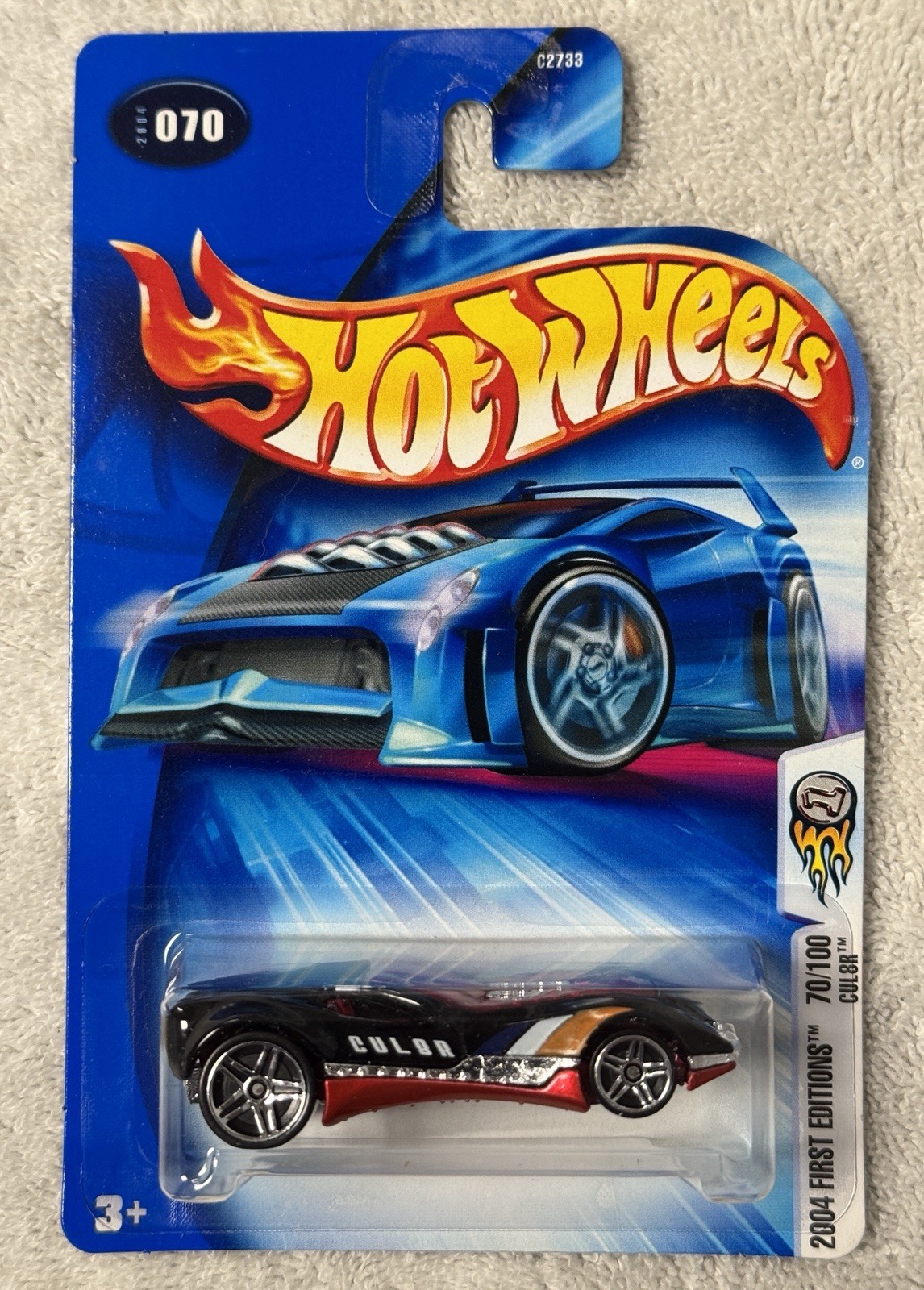 Hot Wheels 2004 First Editions CUL8R Kmart Exclusive Black Color