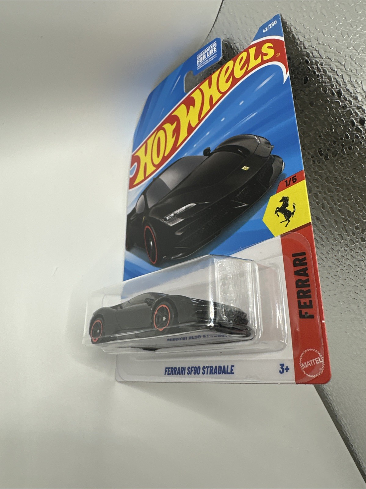 2026 New Hot Wheels Ferrari Sf90 Stradale Case H 1/5 Ferrari Black