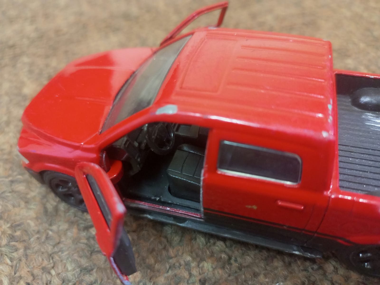 Kinsmart Dodge Ram 1500 Red Diecast Truck 1:46 Scale