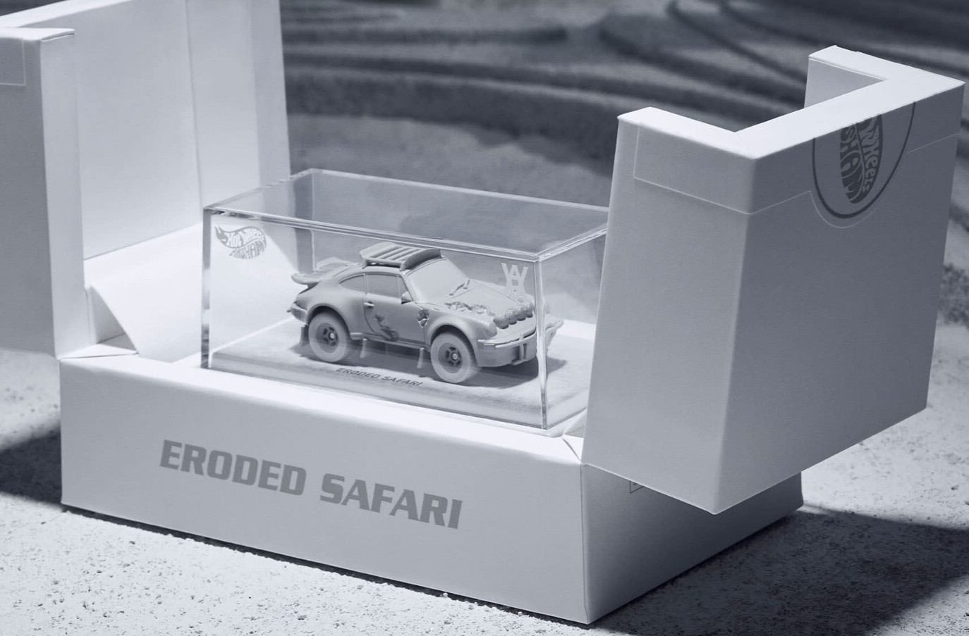 Hot Wheels x Daniel Arsham Eroded Porsche Safari FACTORY SEALED MATTEL CREATIONS