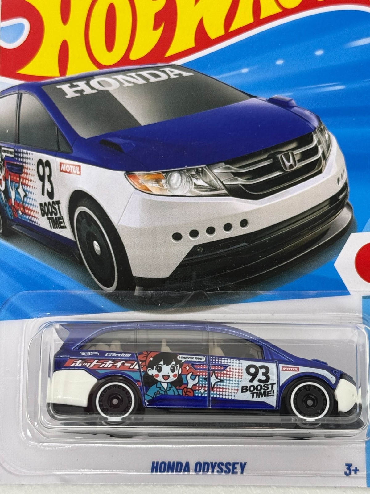 2026 Hot Wheels Honda Odyssey HW J-Imports 6/10 149/250 1:64 NOC