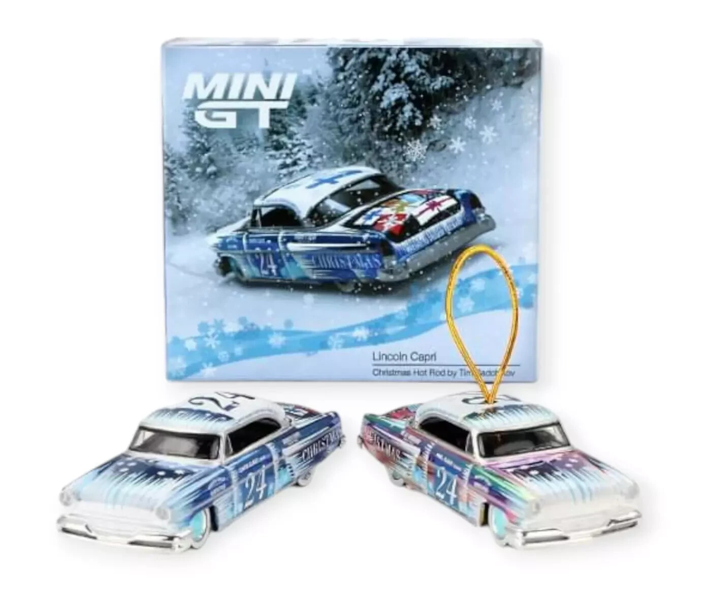 TSM Mini GT 888 Lincoln Capri Hot Rod by Tim Sadchikov Christmas 2024 Box Set