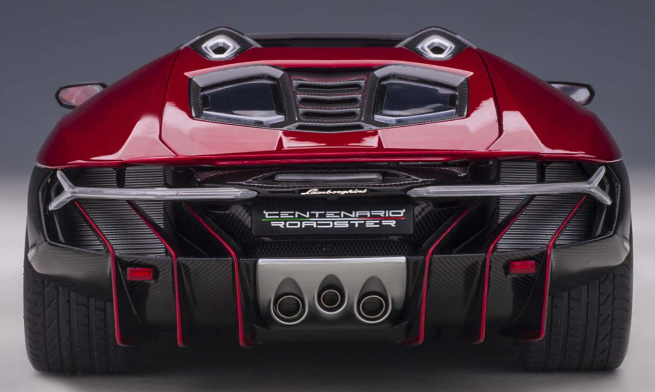 Lamborghini 1:18 Race Car 12 Classic Custom Concept Promo 24 Carousel Red