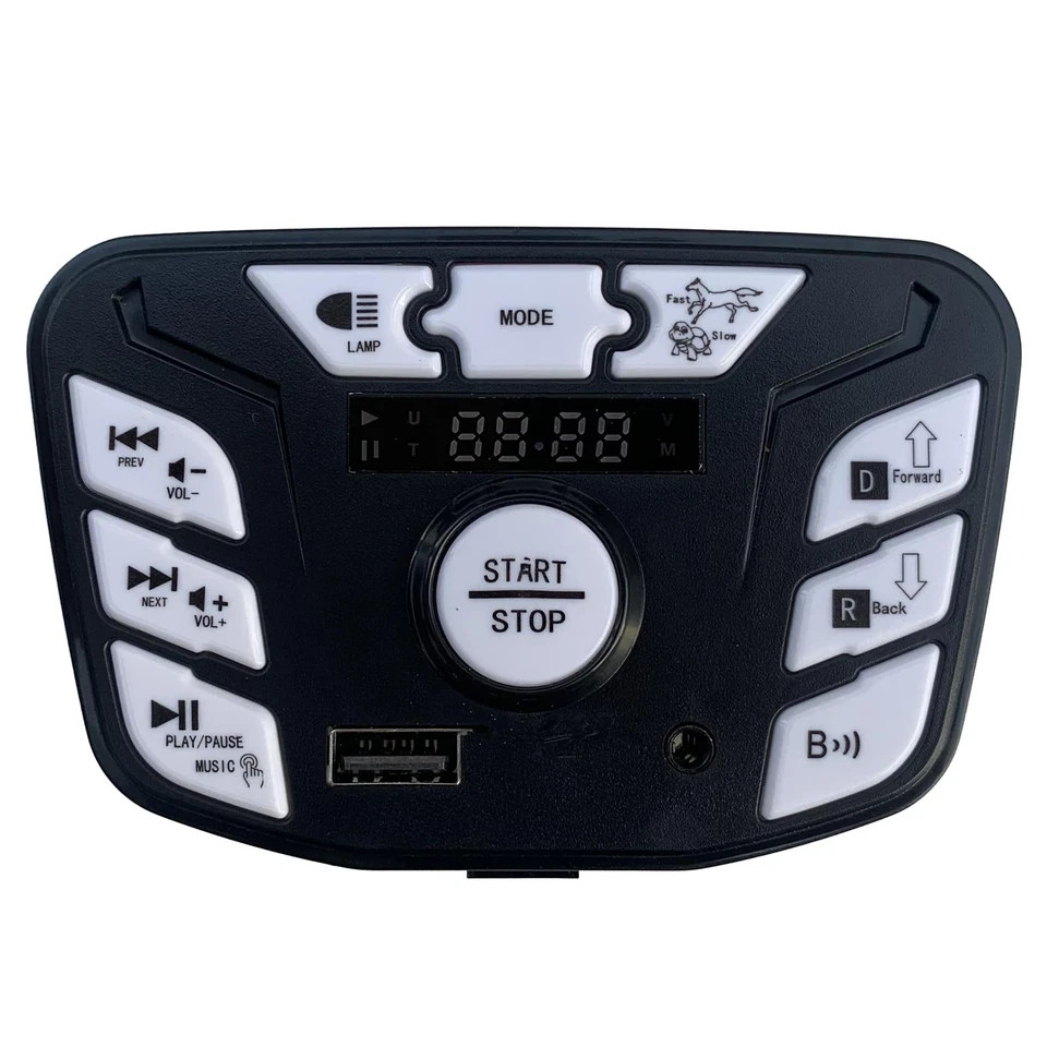 JR1927M-12V Children’s Electric Vehicle Central Control with Music Playback P…