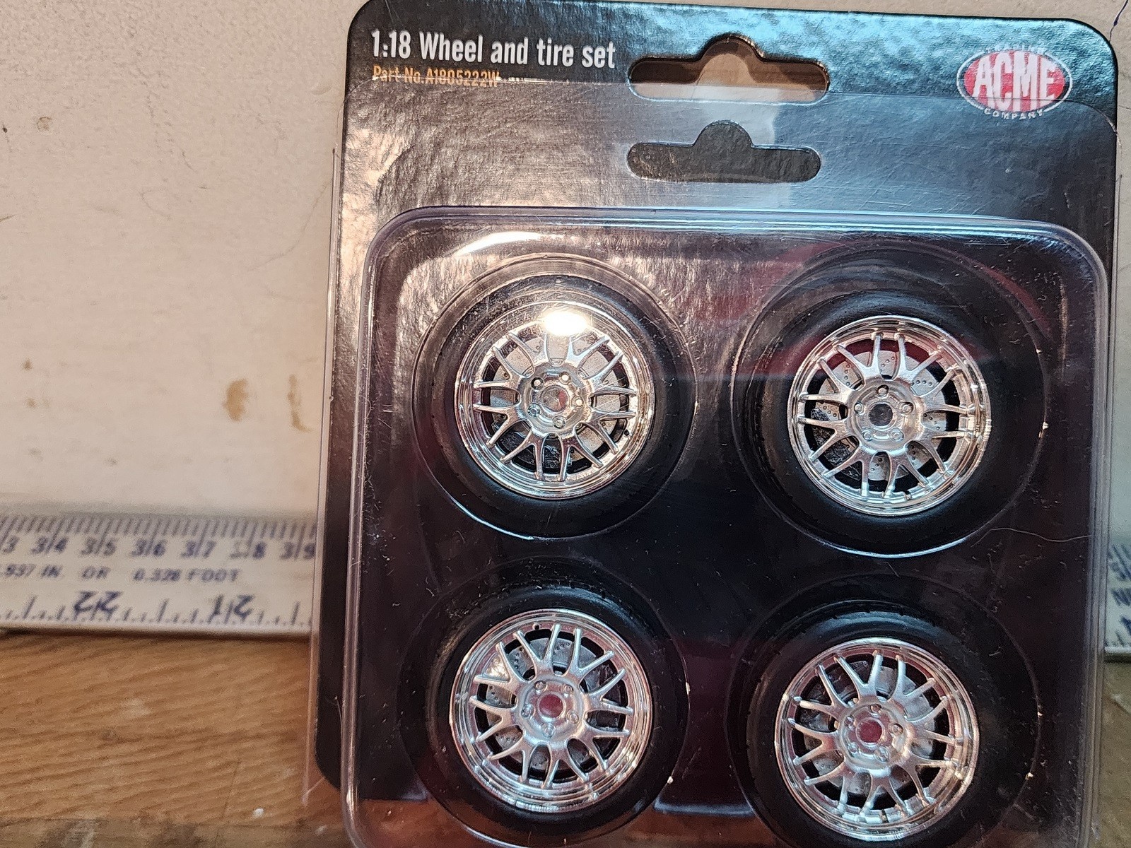 1:18 ACME STREET FIGHTER 18 INCH WHEEL AND TIRE SET – A1805222W – BEST PRICING