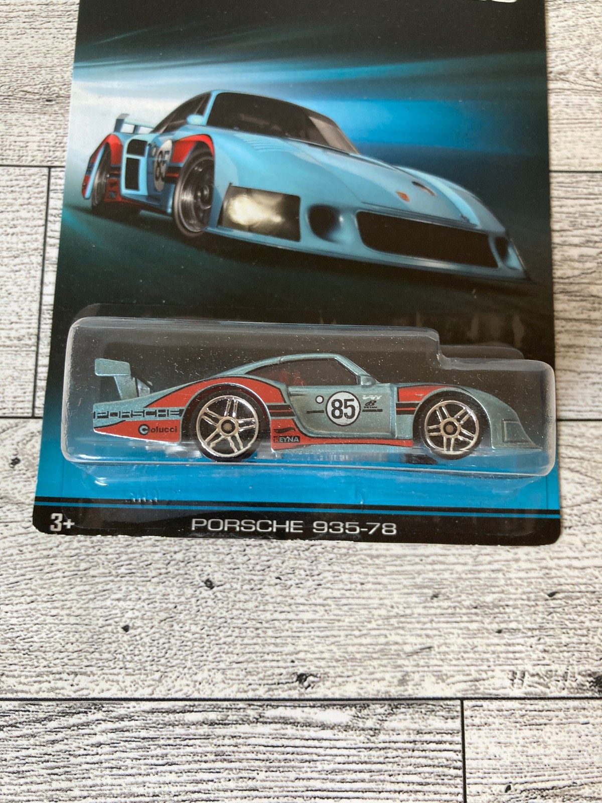 Hot Wheels Porsche Series – 935-78 – Walmart Exclusive – Blue – New – 2014