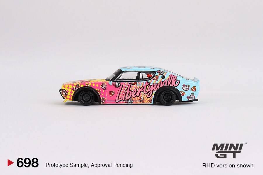 Mini GT 1:64 Nissan Kenmeri Liberty Walk LBWK KUMA #698