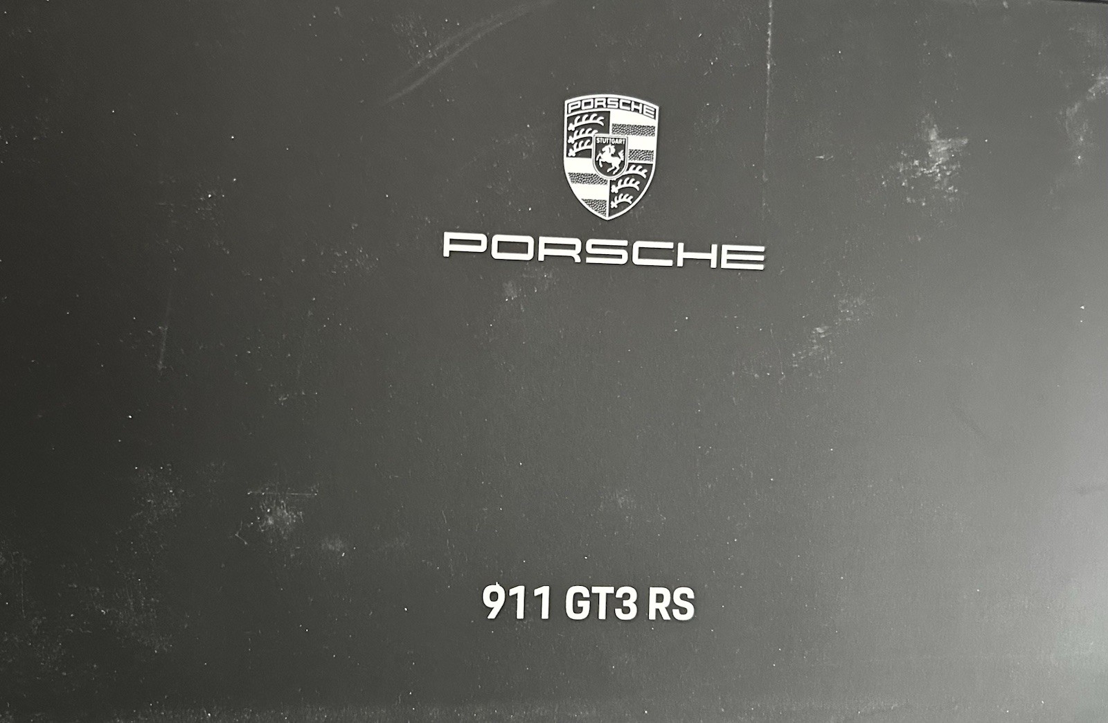 1:18 SPARK PORSCHE 911 GT3 RS 992 BLACK NO BBR D&G MR AMALGAM PEAKO H&H 669/911