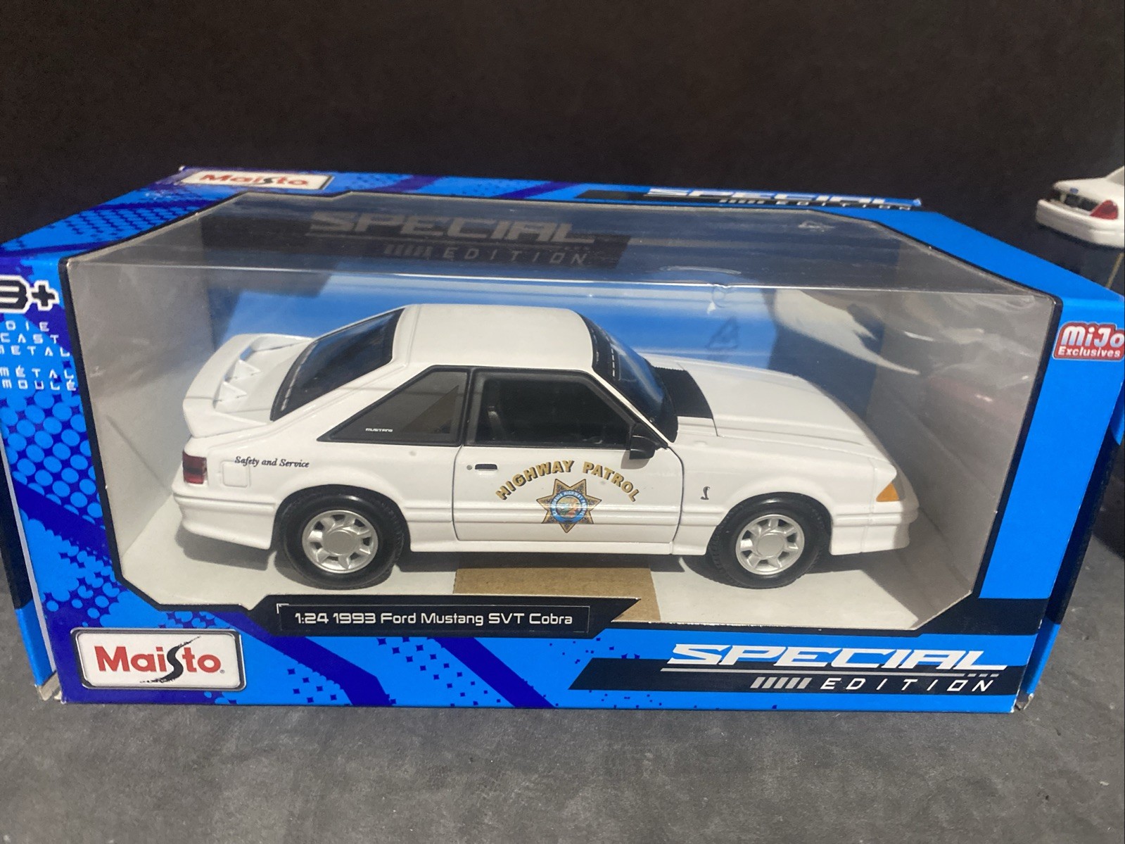 CHP 1:24 Scale 1993 Ford Mustang GT Custom Slicktop