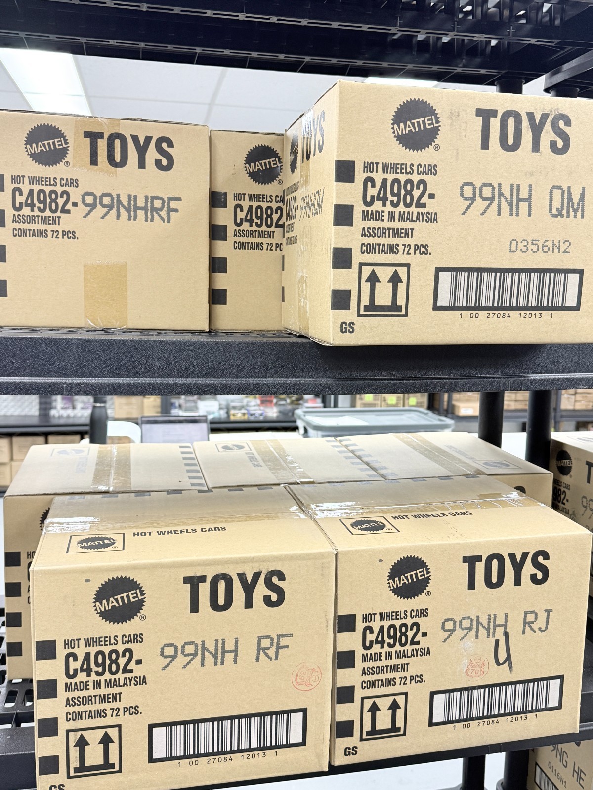 2026 Hot Wheels Mainline Hot Wheels Factory Sealed Case C4982-99NH “H Wave Case”