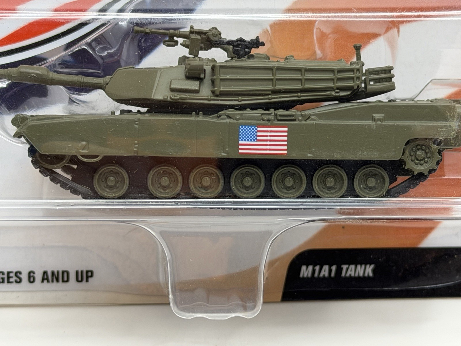 Johnny Lightning American Glory M1A1 Military Abram’s Tank Diecast USA 1/100