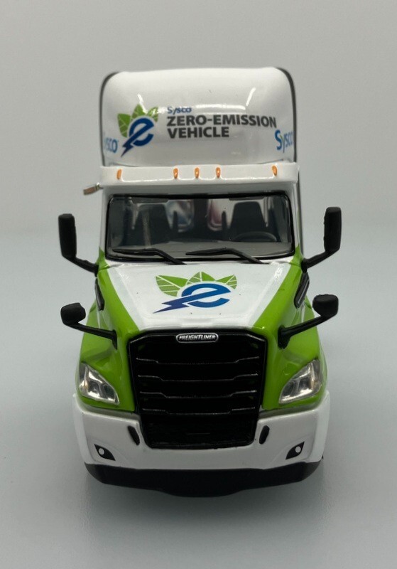 DCP by FG 1:64 eCascadia Electric Tractor w/Refrigerated Trailer: Sysco
