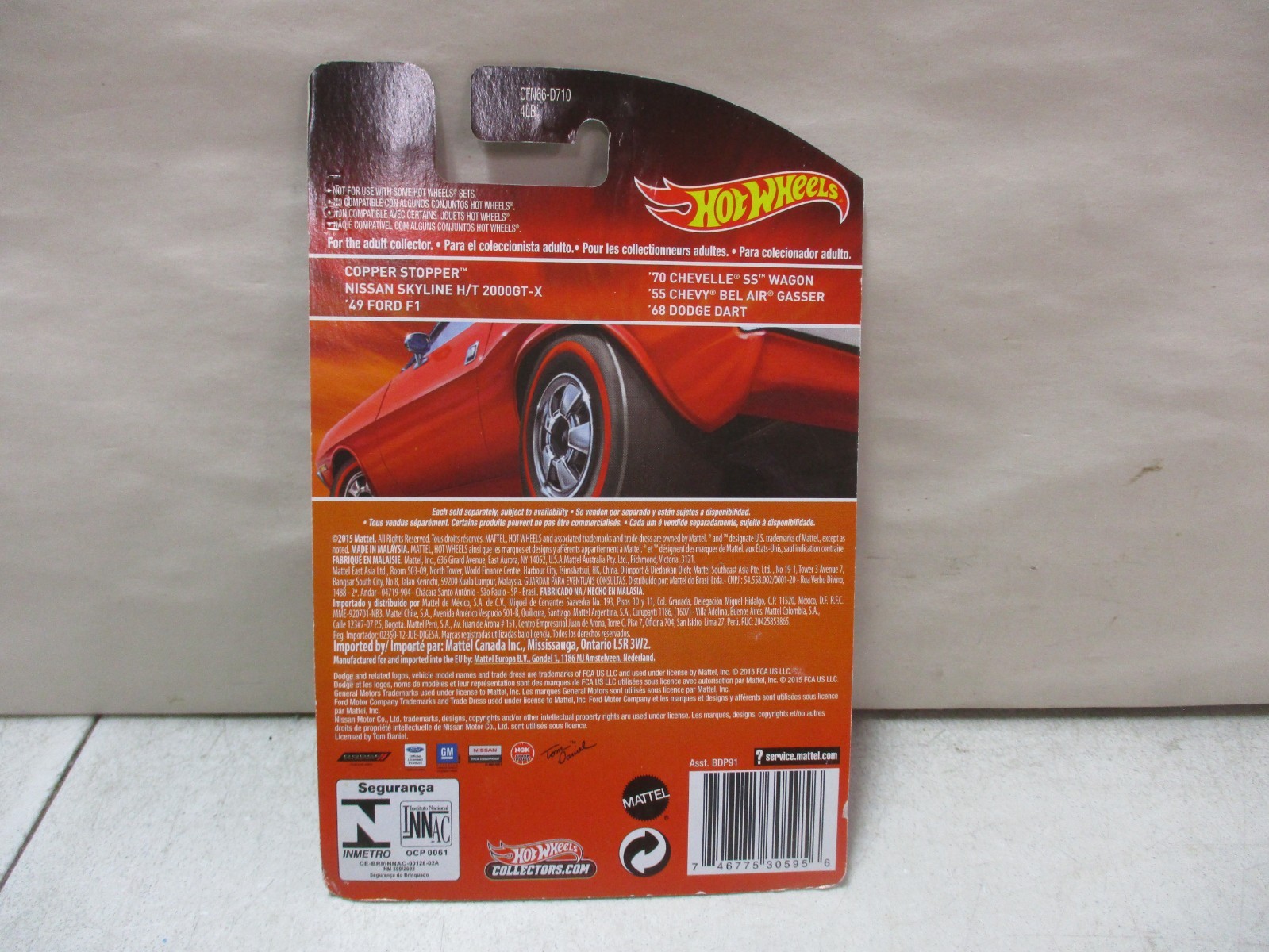 Hot Wheels Redline Copper Stopper