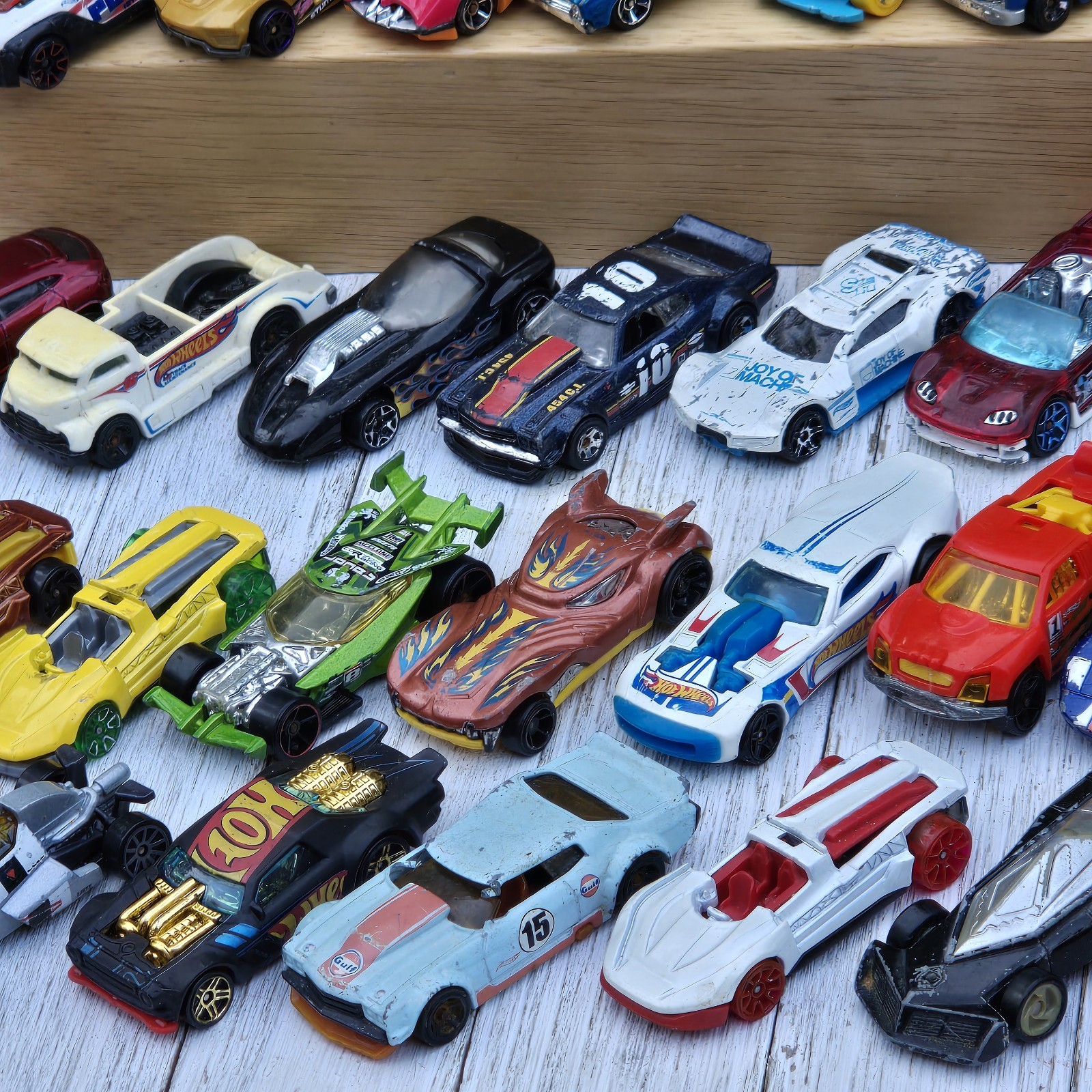 Hot Wheels Lot of 50 Loose Cars Trucks Race Cars Mixed Diecast Mattel VGC