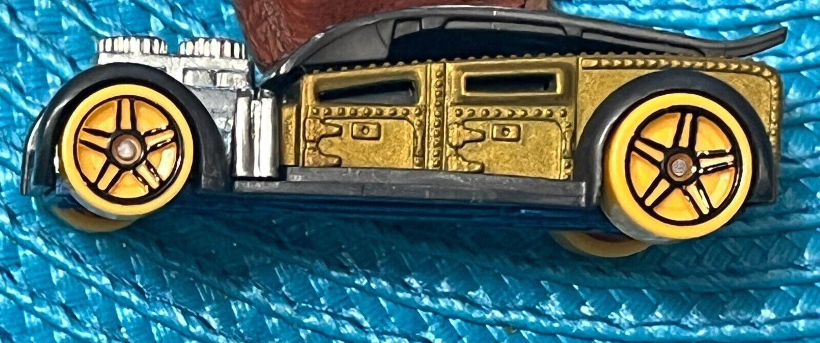 Mattel Hotwheels Money Clip Car(raise roof) T9677 Yellow Line $ Grill Lock Back