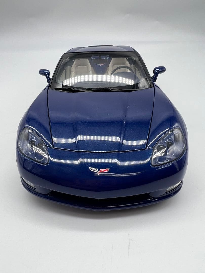 AUTOart Chevrolet Corvette C6 Convertible 1/18 Blue Box Display Collectible 15+