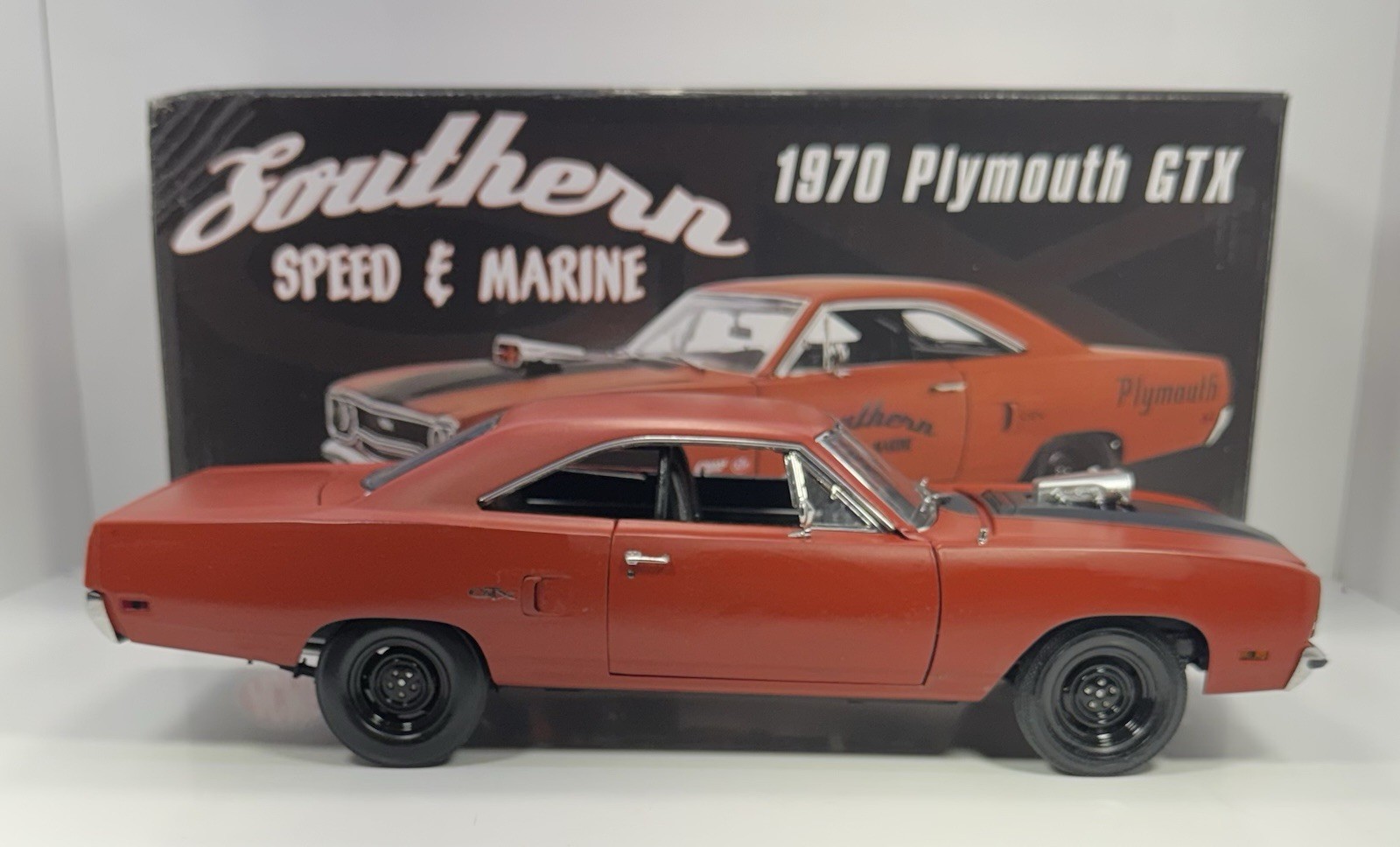 GMP 1/18 Scale 1970 Plymouth GTX “Custom 1 Of 1 Made” Removed Ugly Decals