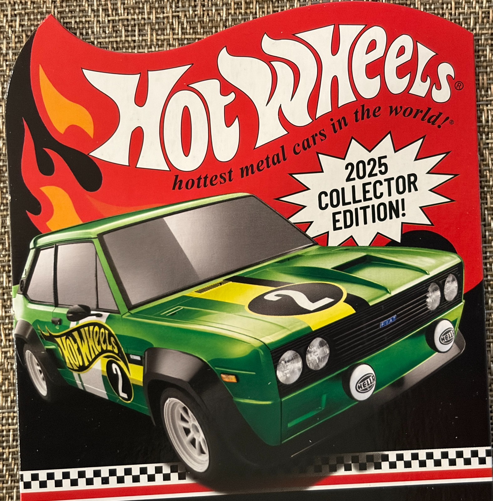 2025 Hot Wheels Collector Edition Fiat 131 Abarth , Free shipping !
