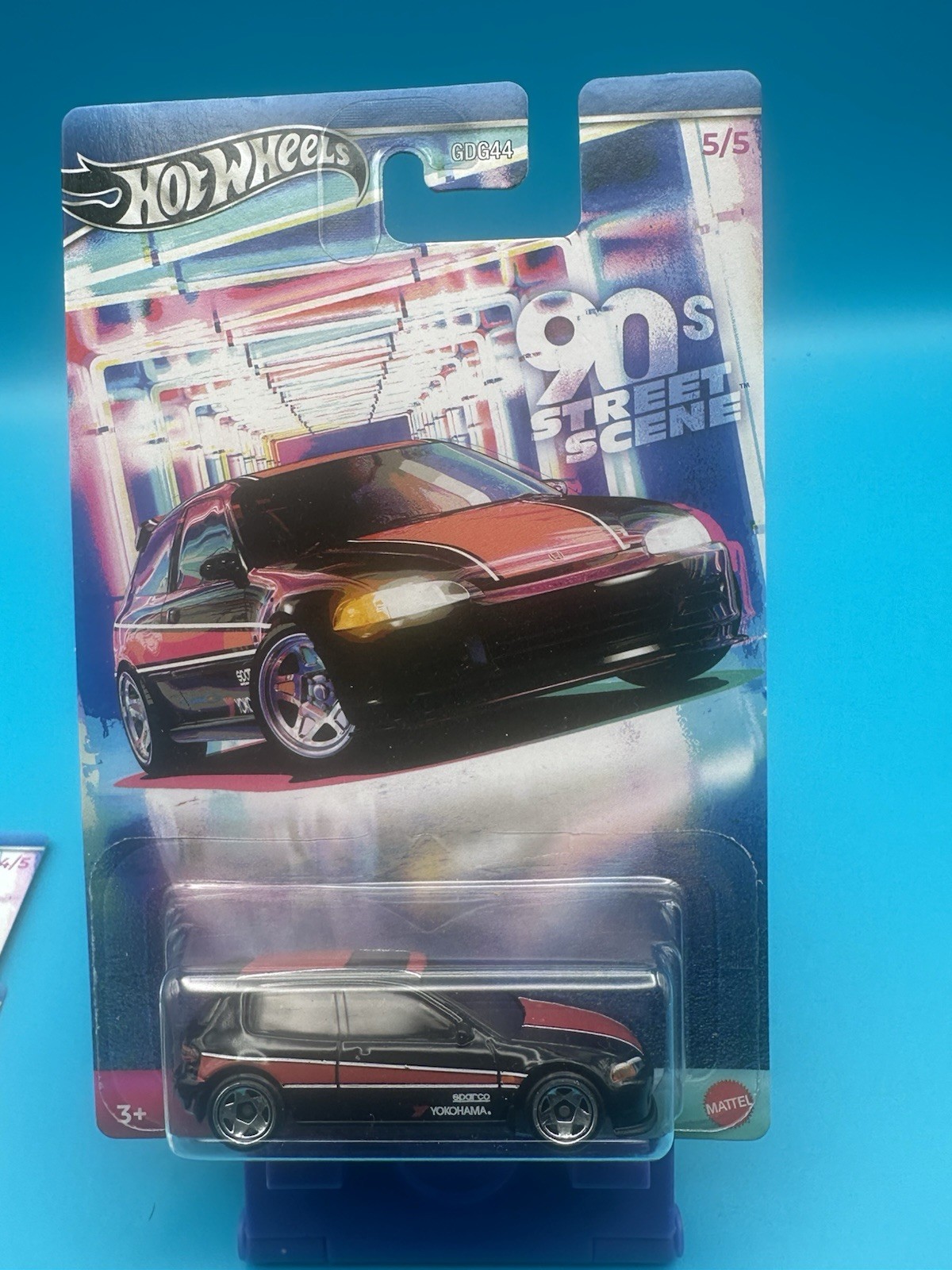 2024 HOT WHEELS 90’S STREET SCENE – SET OF 5 HONDA/TOYOTA/MITSUBISHI/NISSAN B