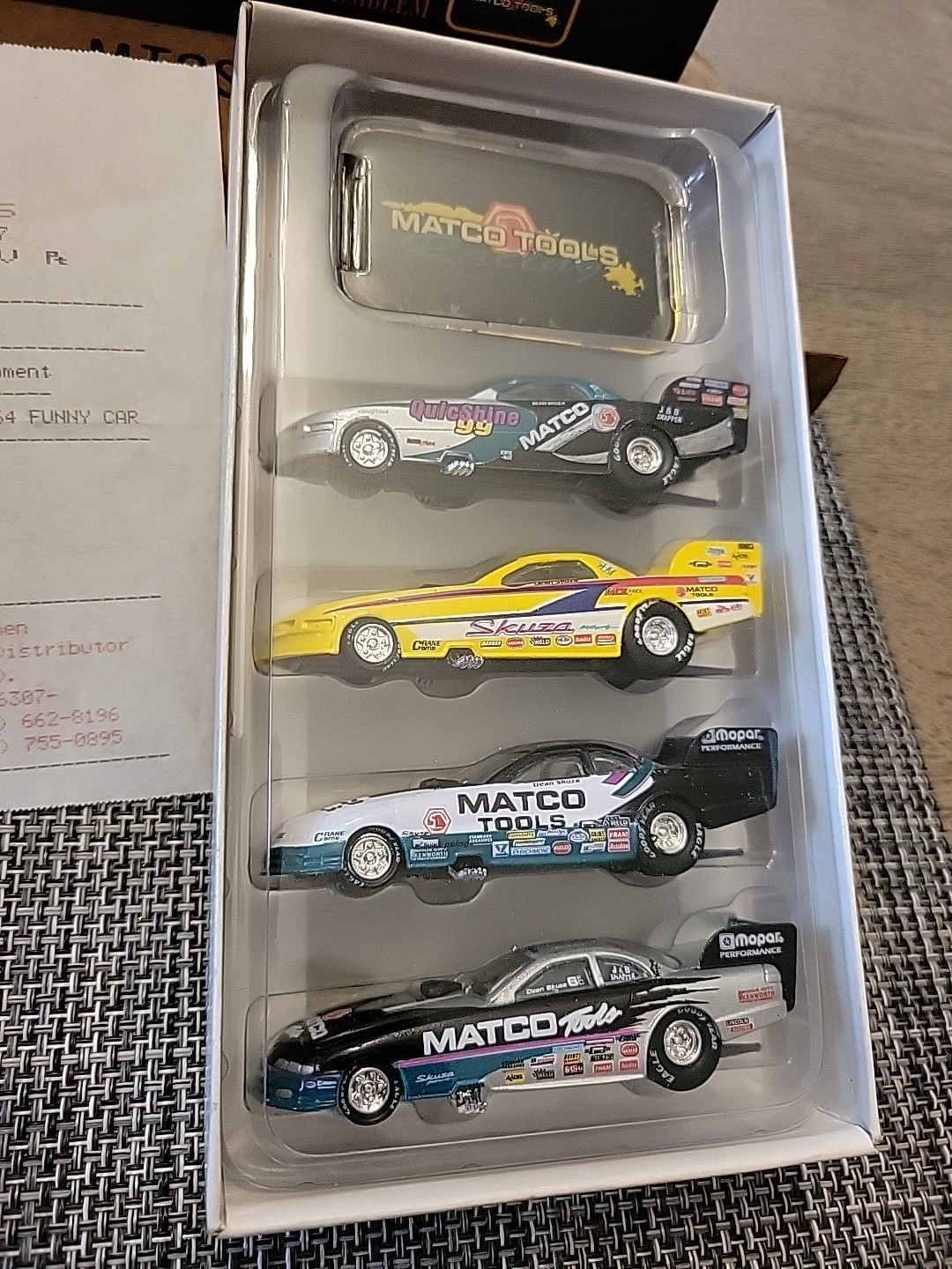 NEW! Racing Champions Matco Tools 4 1/64Scale Funny Cars Lim Ed. 1/10000 1997