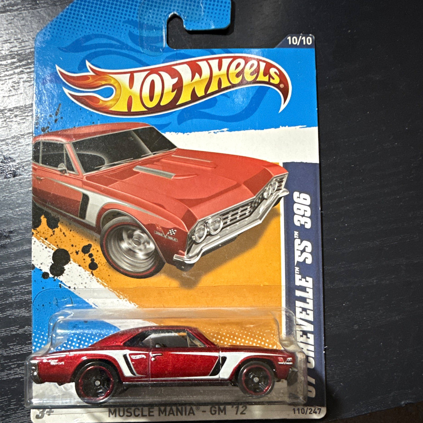 Hot Wheels Muscle Mania 1:64 1967 Chevrolet Chevelle SS 396 Diecast Unopened