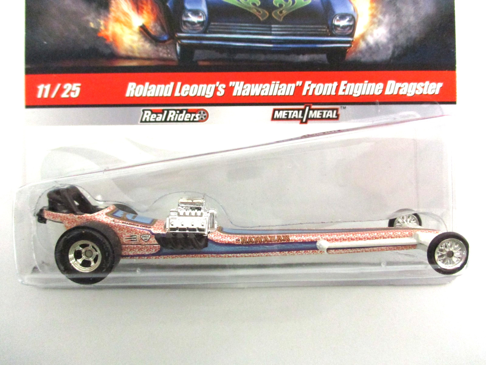 HOT WHEELS – DRAG STRIP DEMONS -ROLAND LEONG HAWAIIAN FRONT ENGINE DRAGSTER