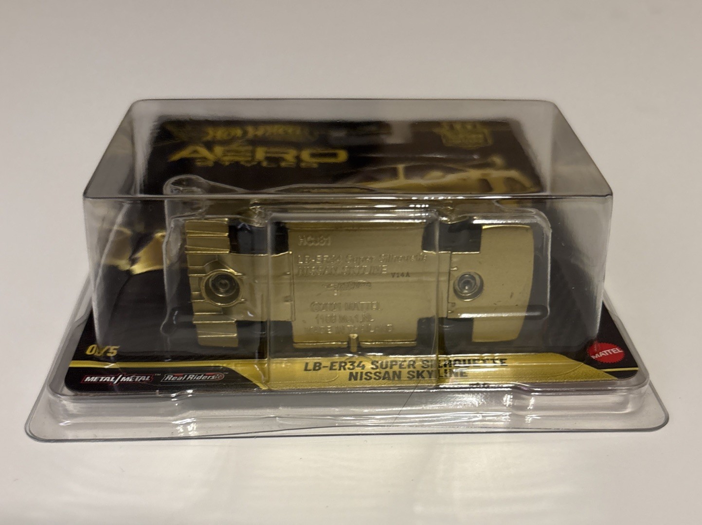 Hot Wheels Premium Aero Styles LB-ER34 Super Silhouette Nissan Skyline 0/5 Chase