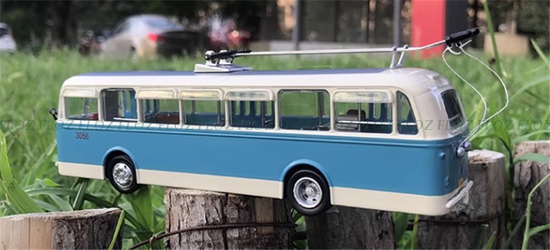 for FLOZ Beijing Bus for SKODA for 8TR 115 Route trolleybus 1:64 Truck Pre-built