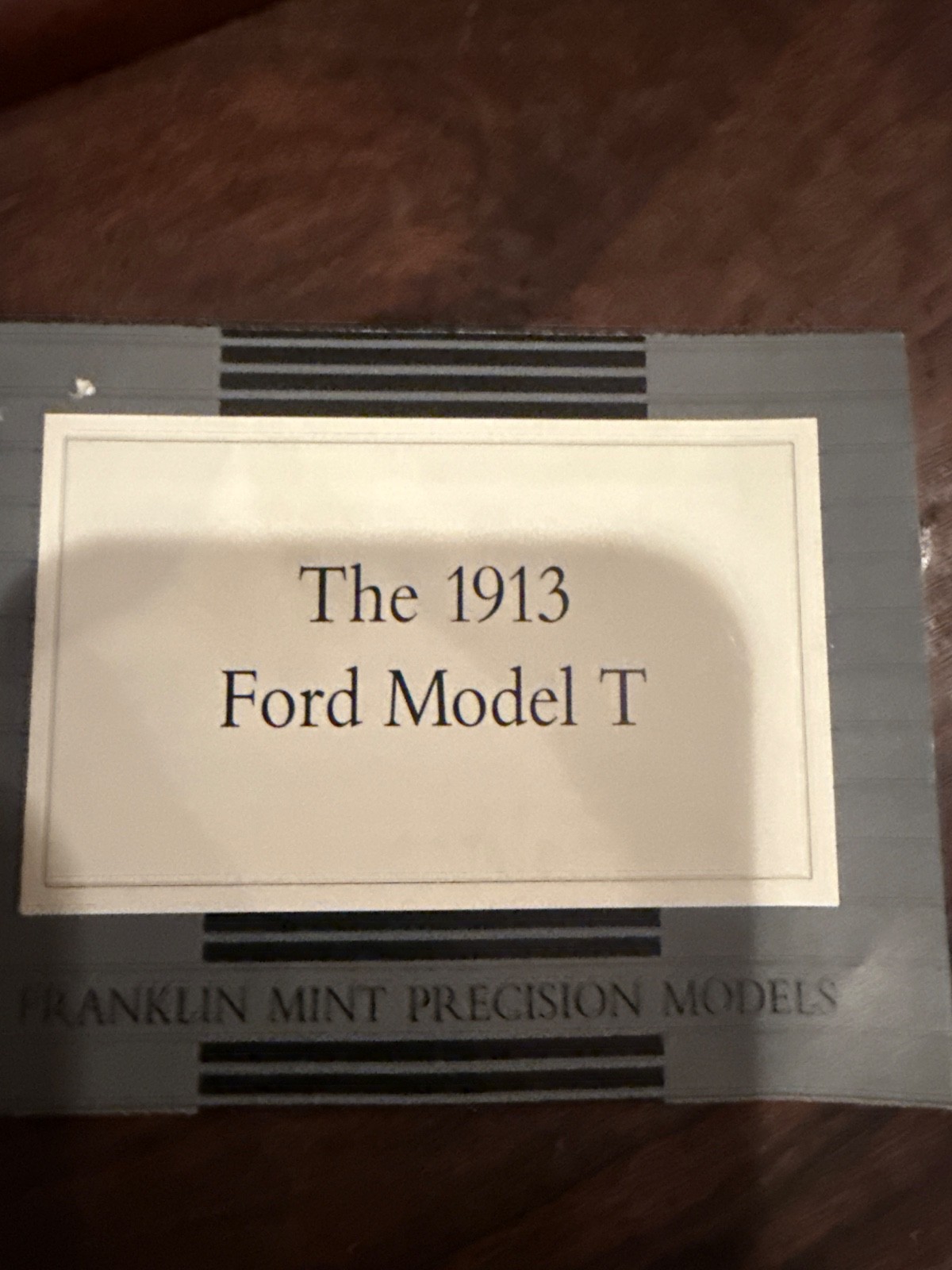 Franklin Mint 1913 Ford Model T Touring 1:16 Scale Diecast Model Car