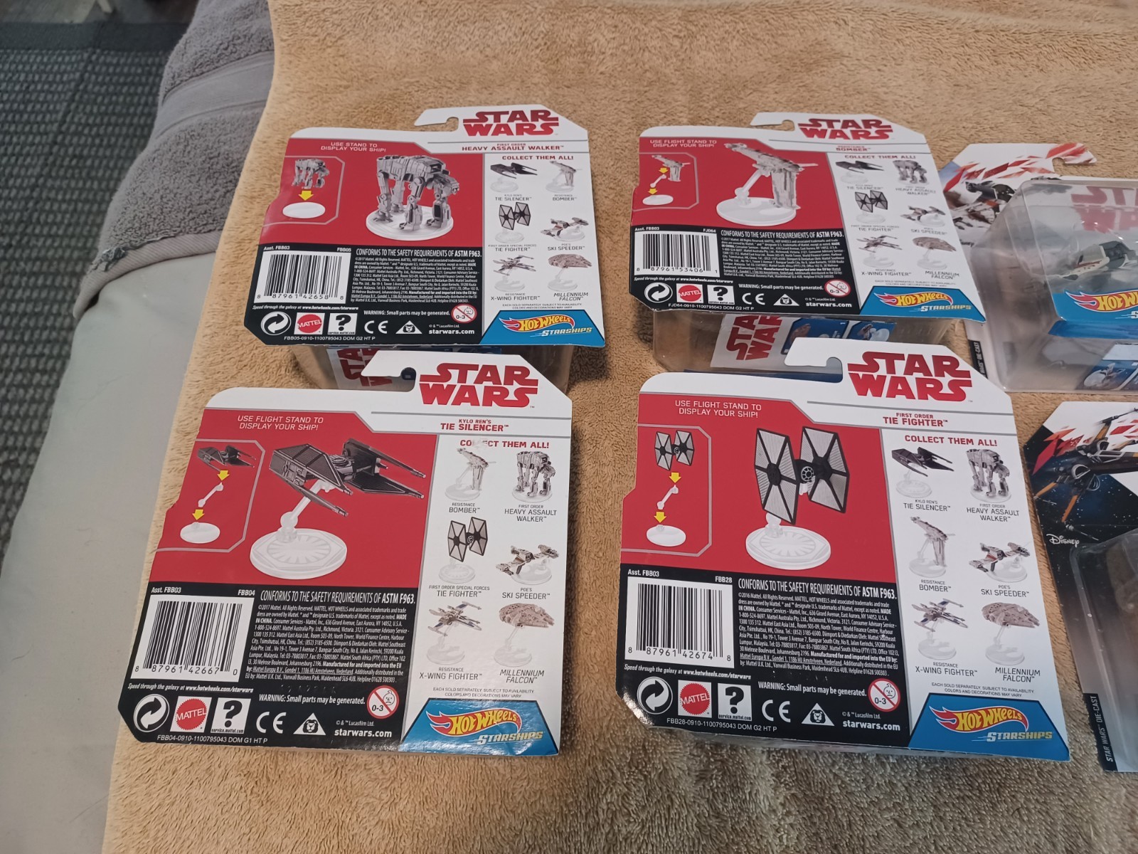 hot wheels star wars starships lot