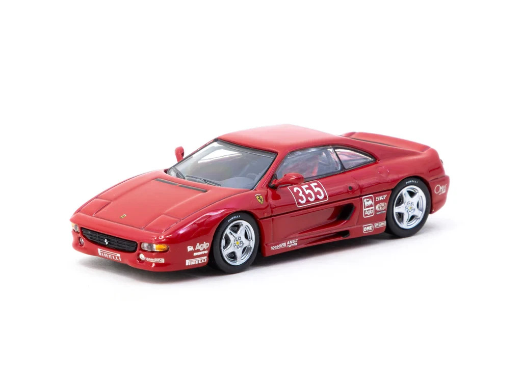 TARMAC WORKS 1/64 RED – FERRARI F355 CHALLENGE PRESENTATION – HOBBY64