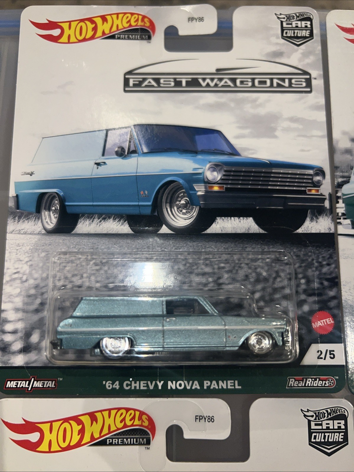 Hotwheels Premium Car Culture Fast Wagons FPY86 Set Of 4 Only See Pictures!!