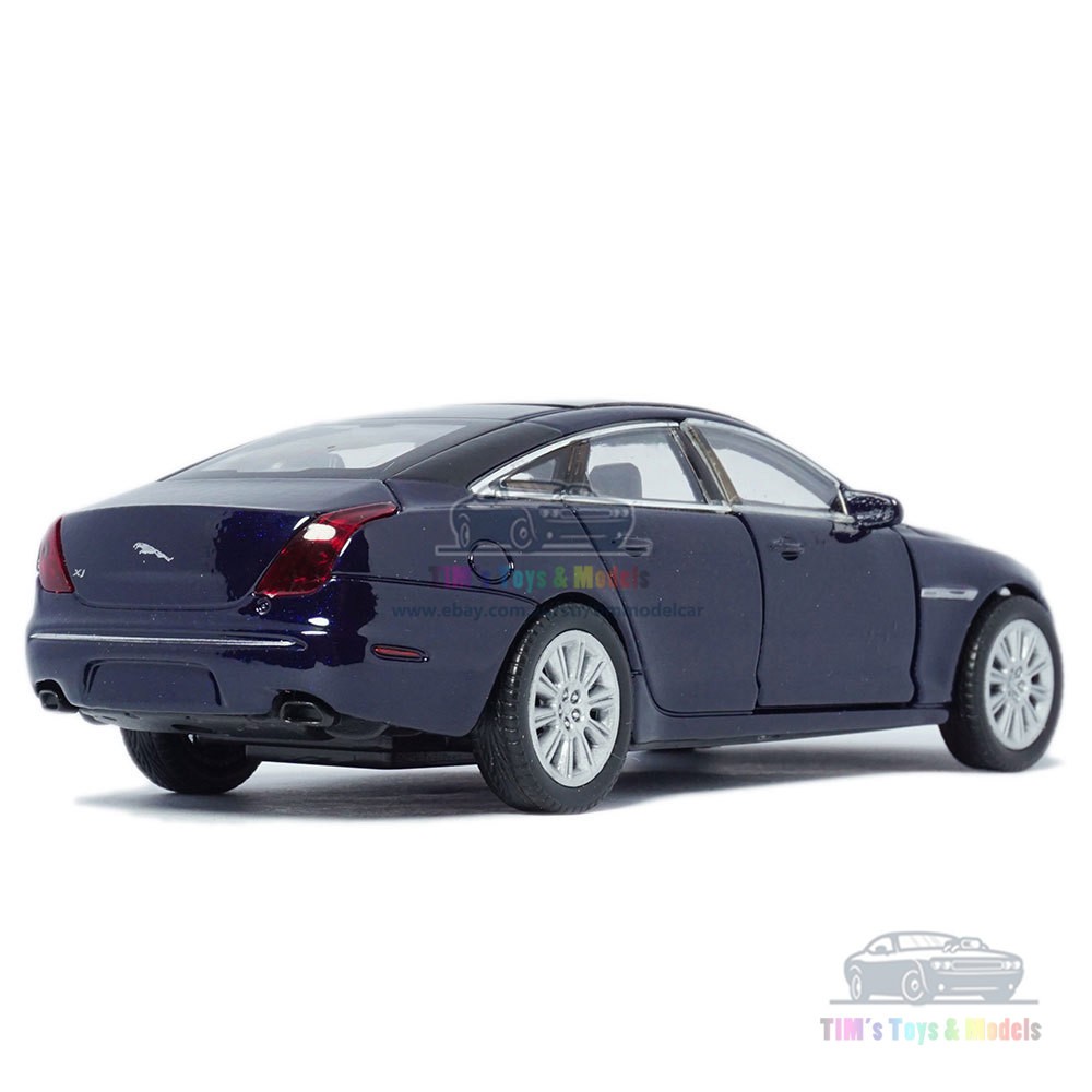 1/44 Jaguar XJ 2010 Model Car Alloy Diecast Toy Vehicle Collection Kid Gift Blue