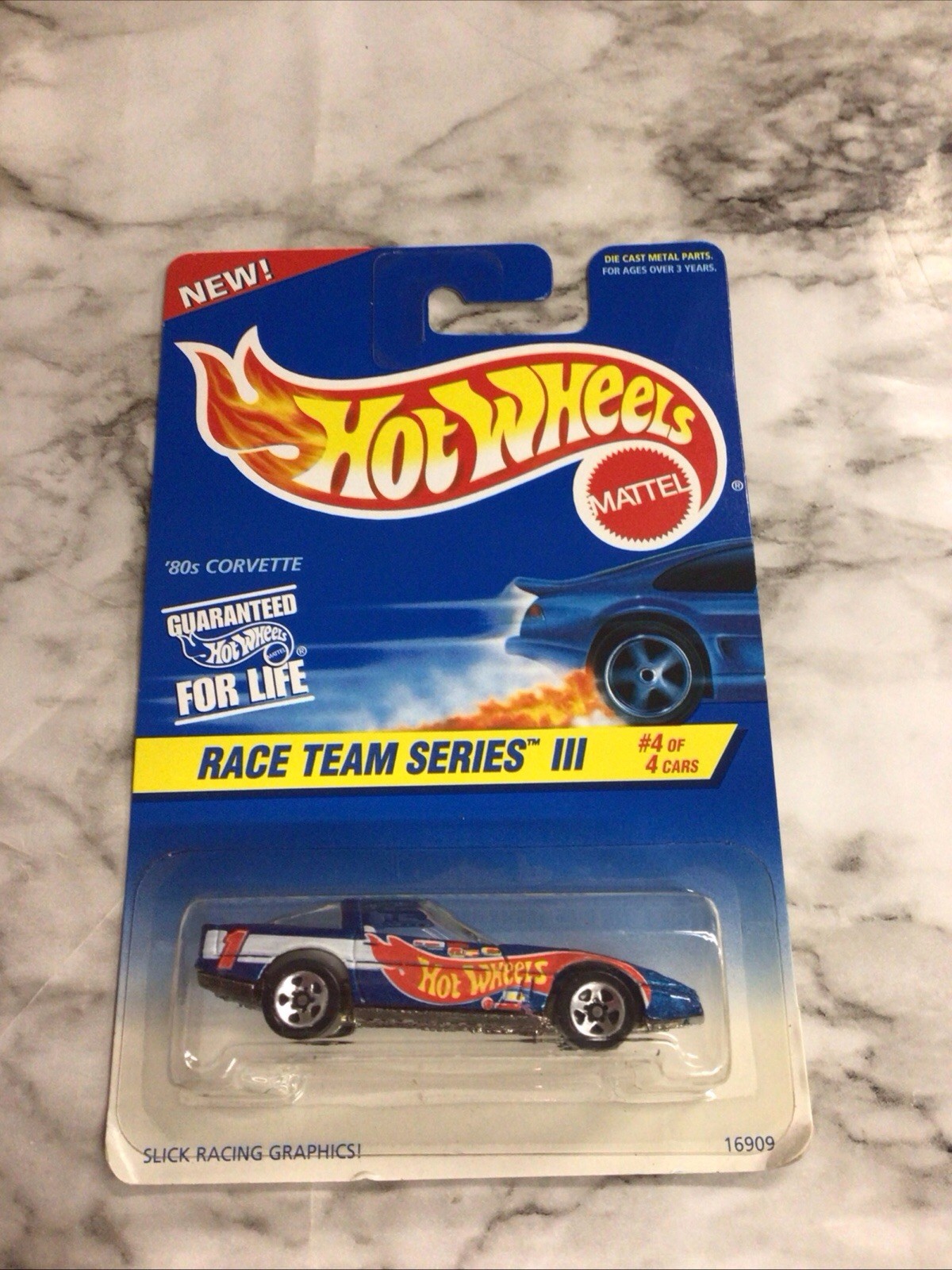 Hot Wheels Race Team Series III ’80s Corvette #536