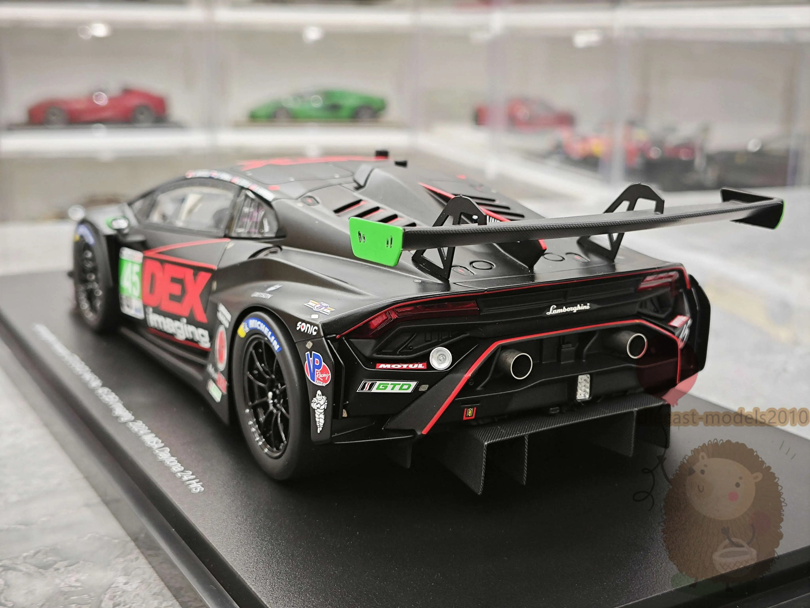 Topspeed 1:18 Lamborghini Huracan GT3 EVO2 2024 Resin Diecast Model Car Gifts